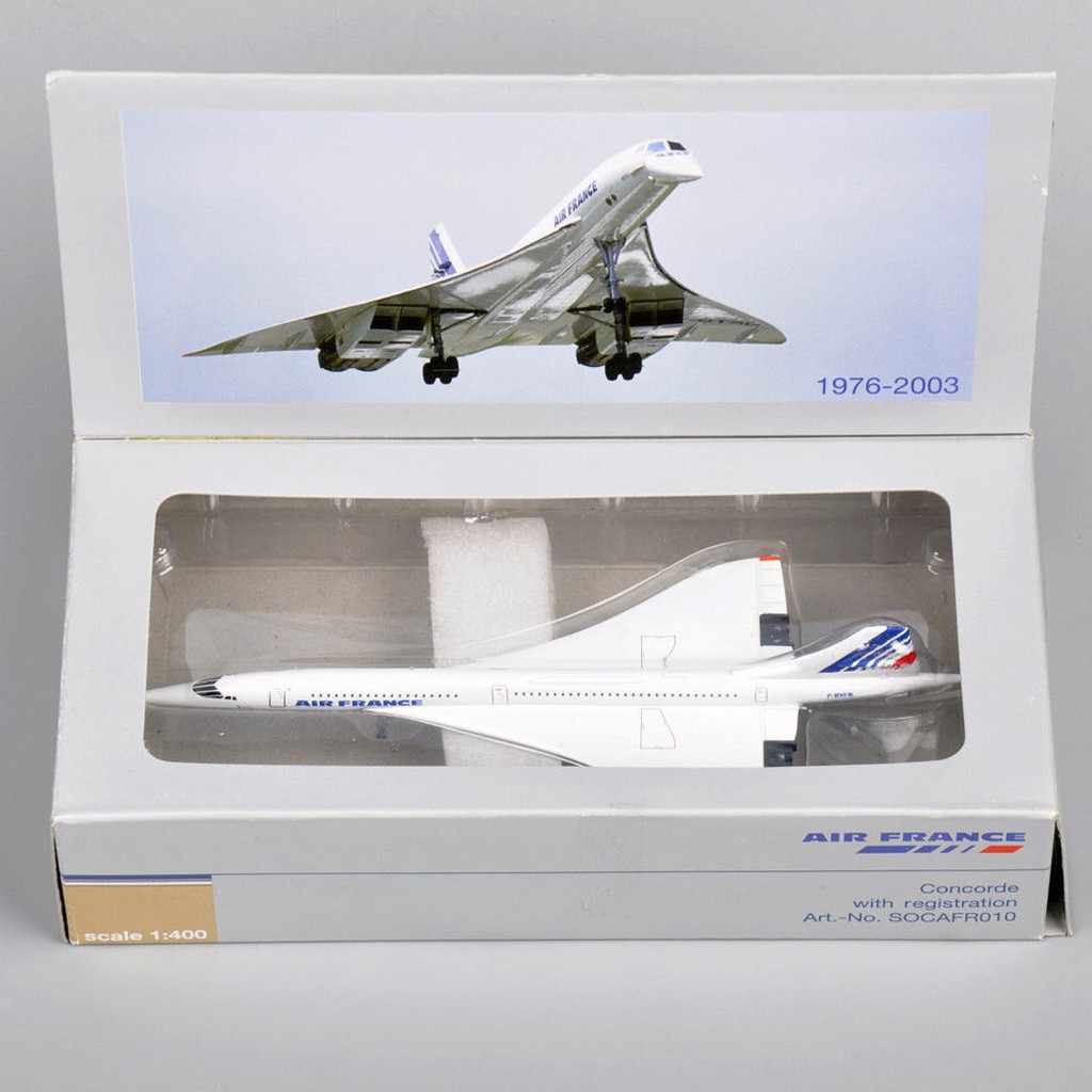 Mô hình máy bay Air France 1976-2003 tỉ lệ 1/400 chất lượng cao