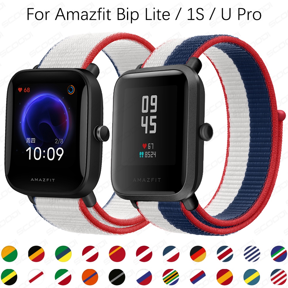 Dây Đeo Nylon Thể Thao Cho Đồng Hồ Thông Minh Huami Amazfit bip Lite / bip 3 / bip u pro / bip s