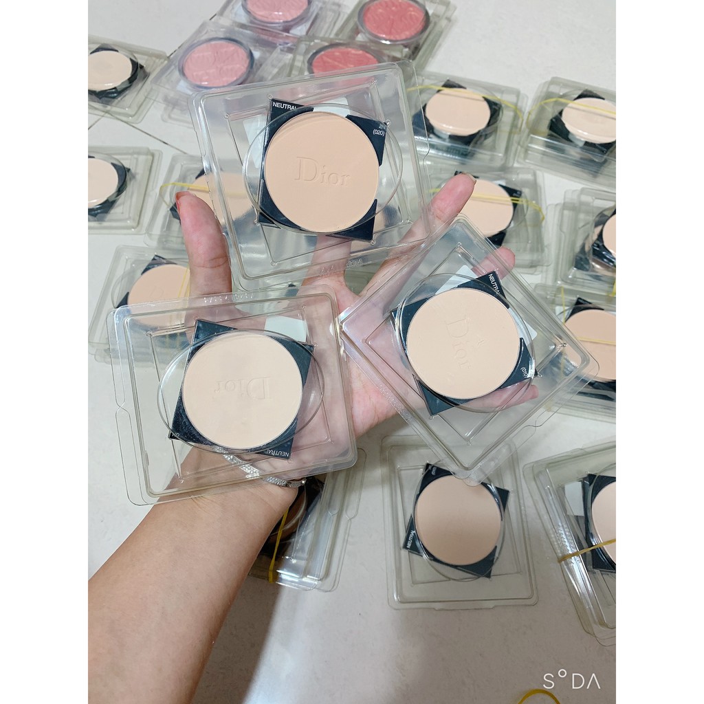 Lõi phấn dior snow Tester box nhựa
