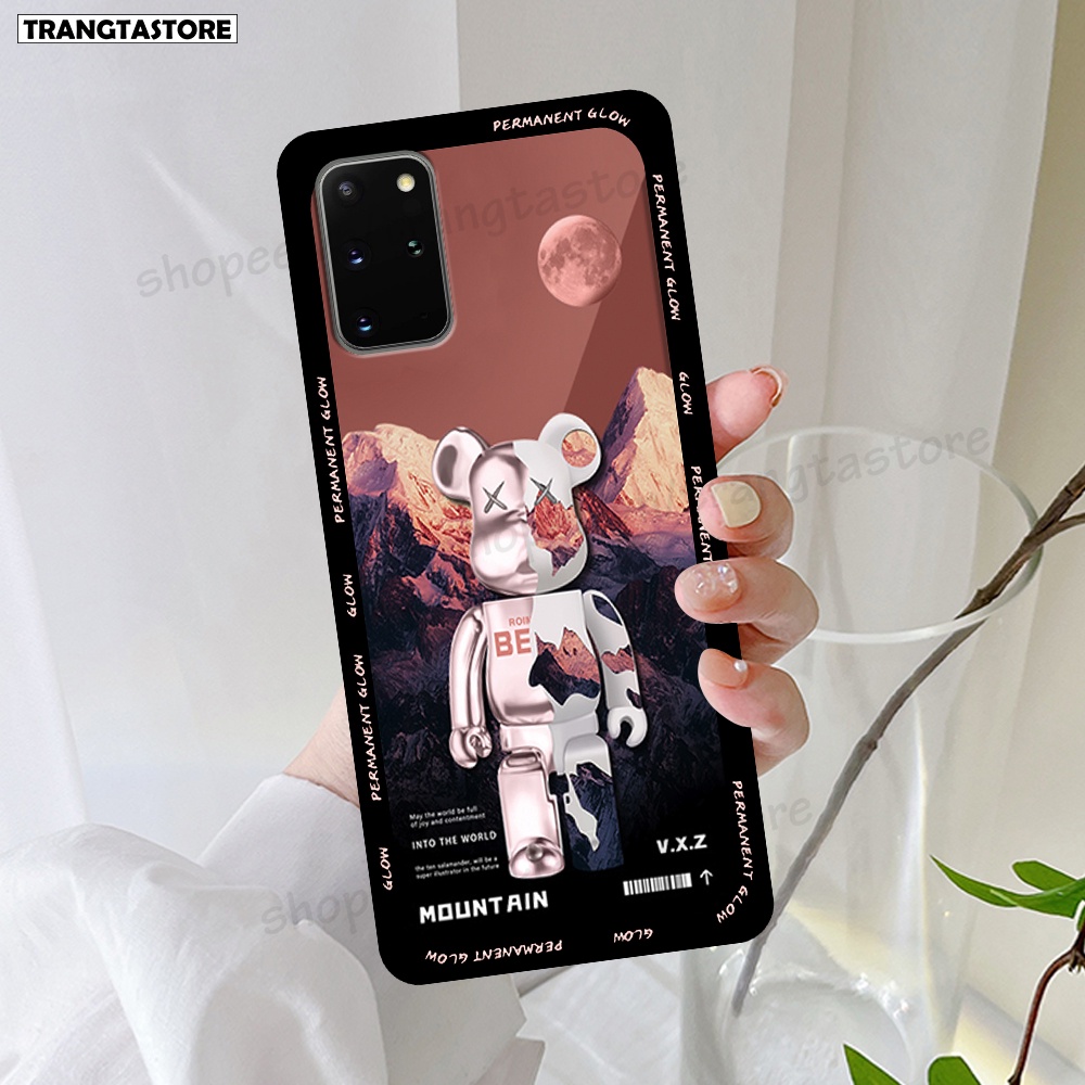 Ốp lưng Samsung S20 / S20 Plus / S20+ / S20 Ultra / S20 FE in hình gấu Bearbrick,Mountain,xanh,đen,đỏ giá rẻ