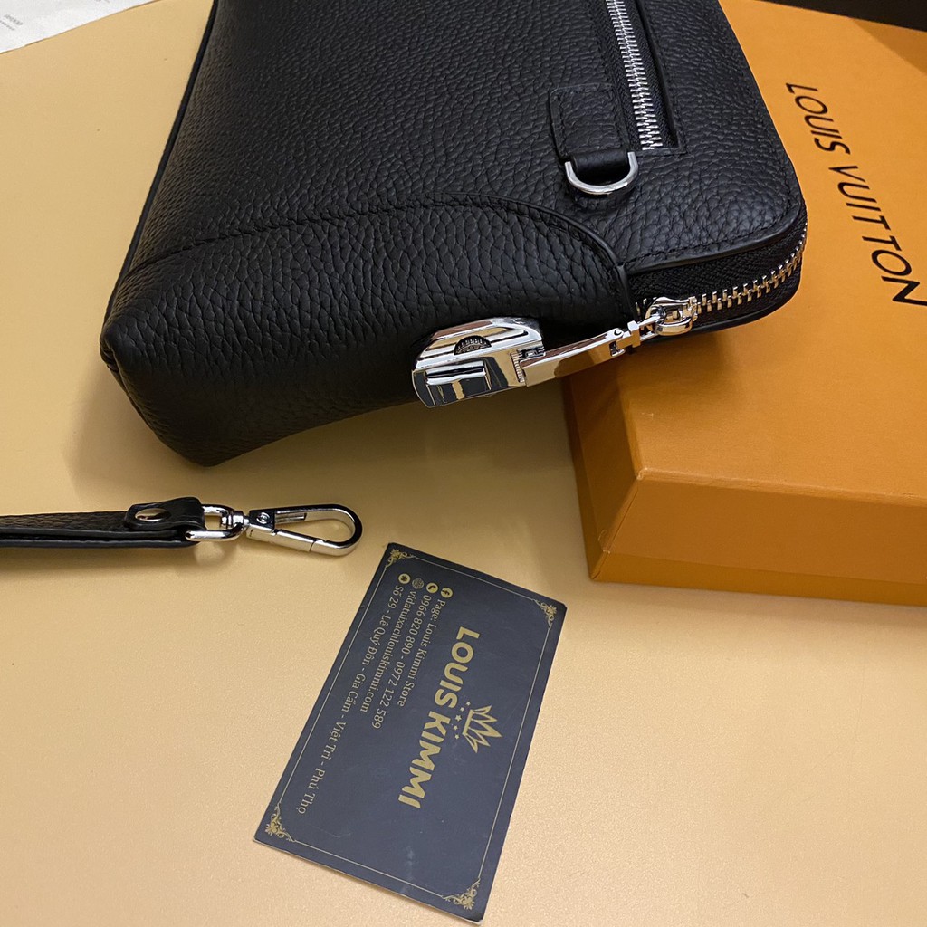 Clutch - Ví cầm tay nam nữ khóa số cao cấp Da bò 100% CL304