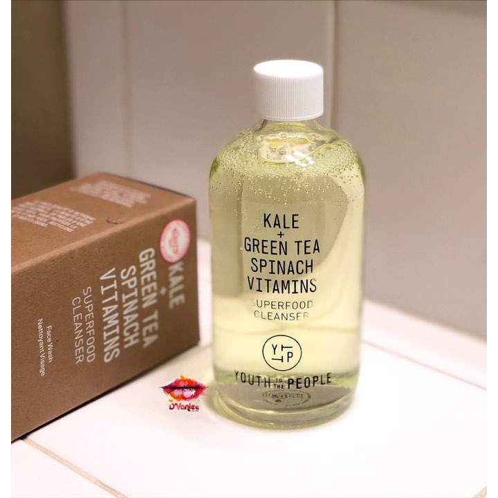 [Mã COS1904 giảm 8% đơn 300K] Sữa Rửa Mặt YOUTH TO THE PEOPLE Kale + Green Tea Spinach Vitamins Superfood Cleanser | BigBuy360 - bigbuy360.vn