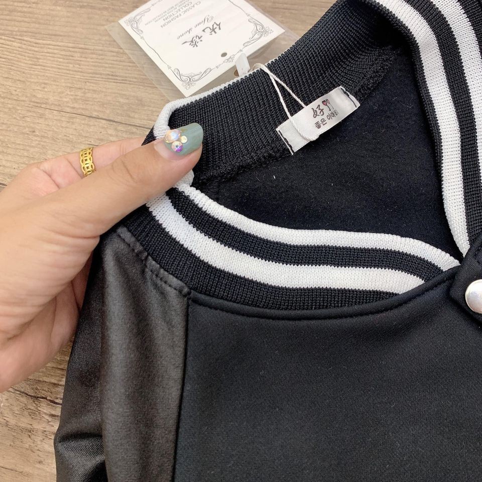 Áo Bomber Bóng Chày NY Tay Pha Da Lì Siêu Ngầu Nguyễn Hoa | BigBuy360 - bigbuy360.vn