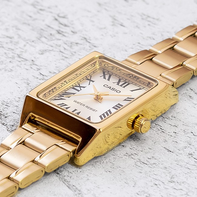 Đồng hồ nữ dây kim loại Casio Anh Khuê LTP-V007G-9BUDF