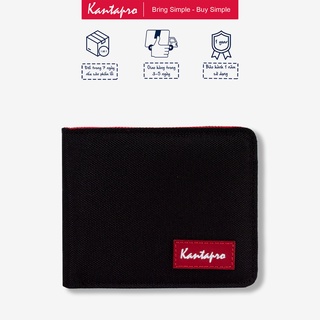 Ví vải polyester kantapro dáng ngang - pol wallet