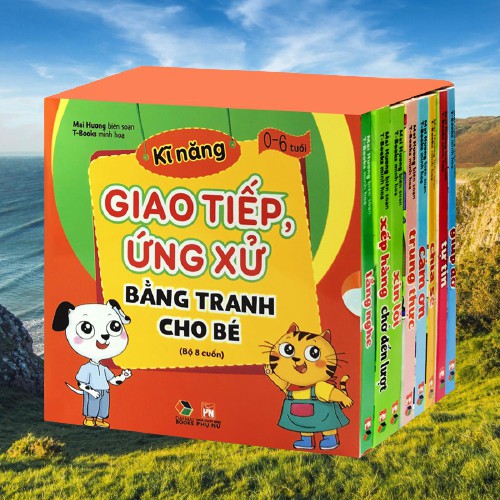 Sách Kỹ năng giao tiếp ứng xử bằng tranh cho bé NS Đại Mai (Trọn Bộ 8 cuốn)