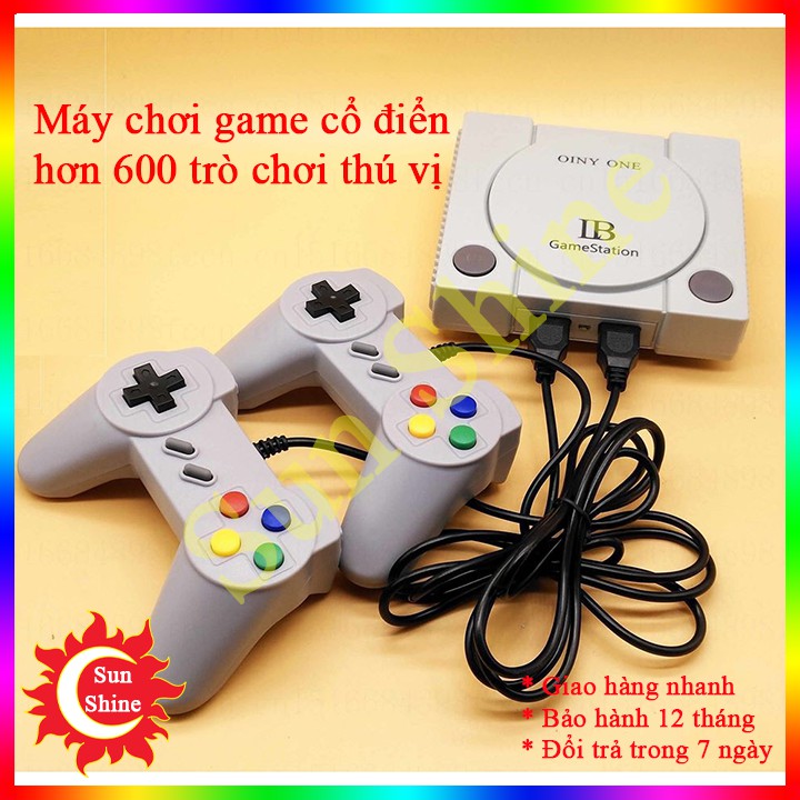 Máy chơi game classic , máy chơi game 600 trò cổ điển cực thú vị