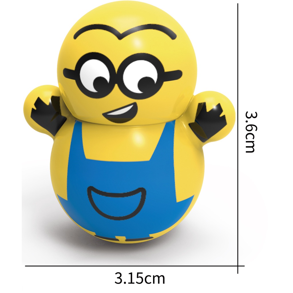 Lật Đật Mini Mô Phỏng Minion Dễ Thương