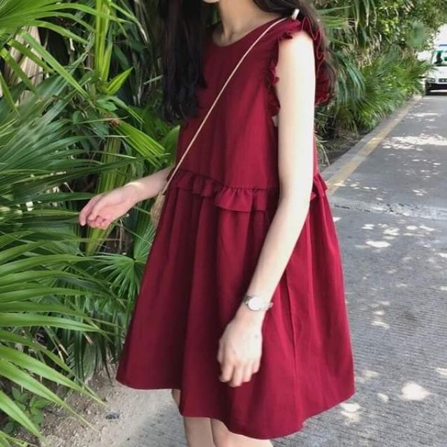 Váy xuông dáng babydoll