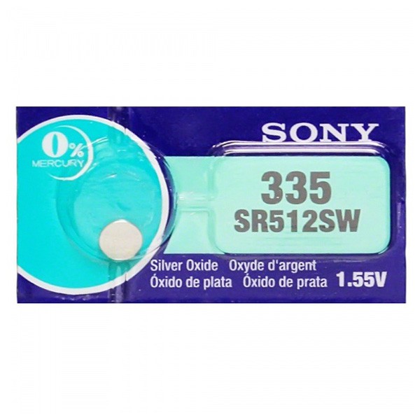 Pin đồng hồ Sony SR512SW 355 vỉ 1 viên