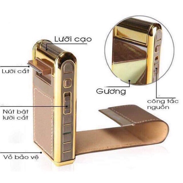 Cạo râu khô.Máy cạo râu Boteng RSCW-V1 shop bán sỉ