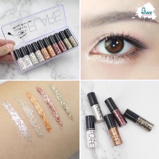 Kẻ Mắt Nước Nhũ Kim Tuyến BLACK STYLE Flare Shining Charm Eyes