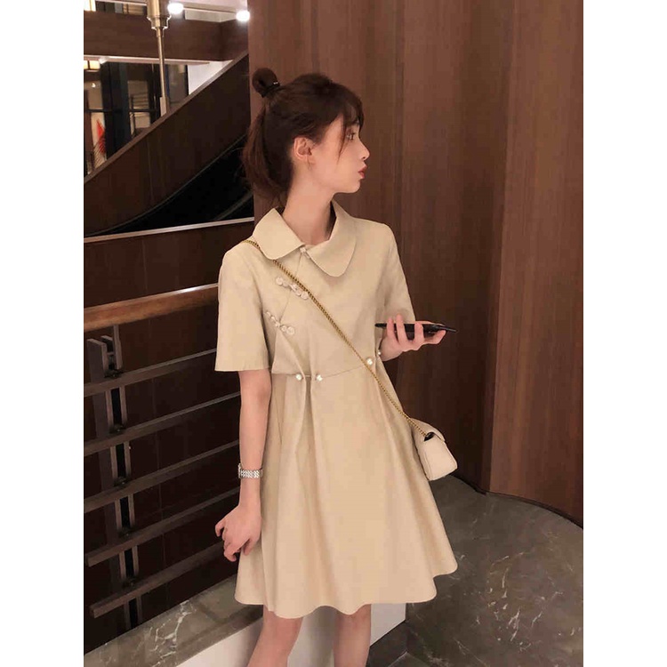 Váy cổ V đính ngọc - Tikbook Store - Order