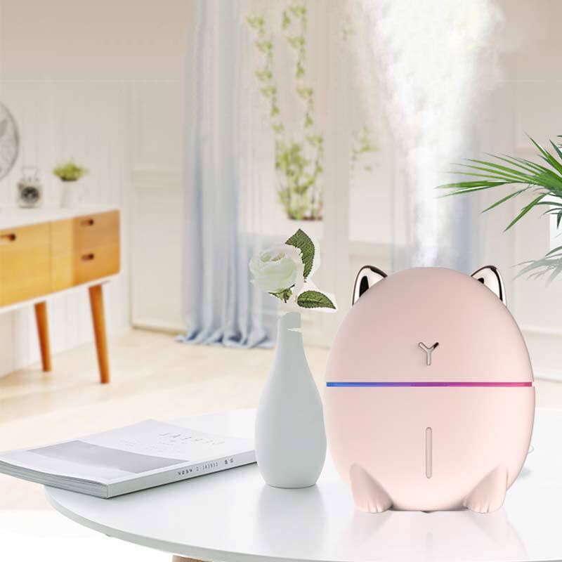 Máy phun sương mini tạo ẩm, xông tinh dầu Humidifier.