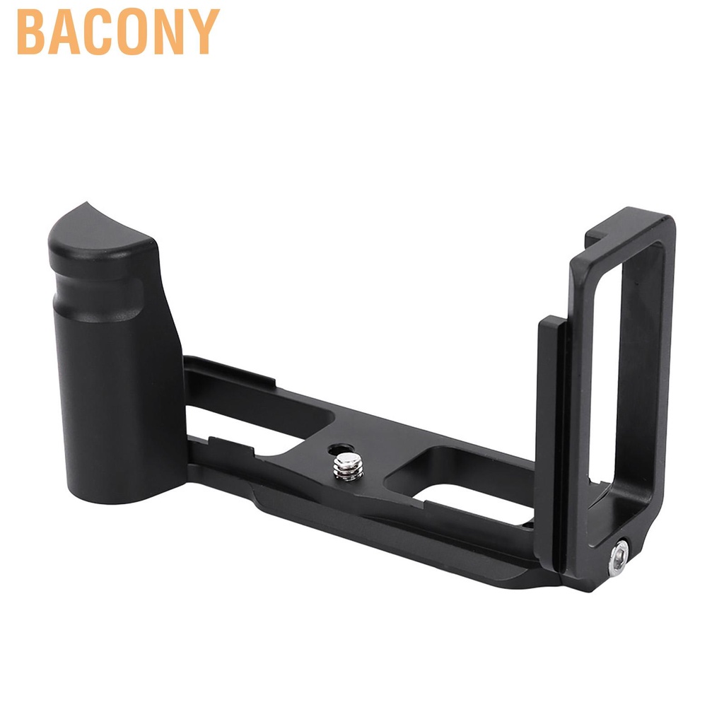 Bacony Metal Quick Release Plate L Bracket Hand Grip for Olympus OMD/EM5 MARK II Mirrorless Camera