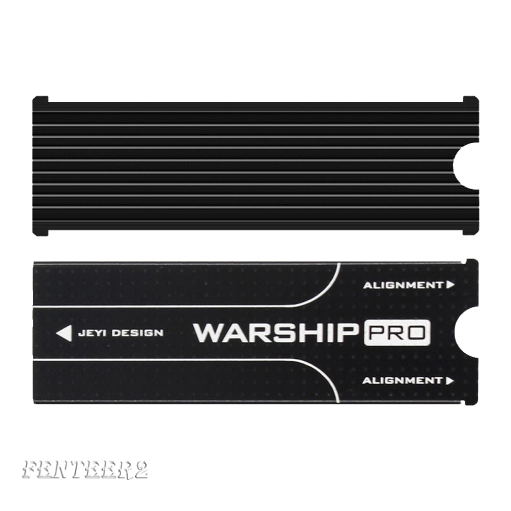 Aluminum Heatsink For PCIe NVMe M.2 2280 SSD w Thermal Pad Screws-Black | BigBuy360 - bigbuy360.vn