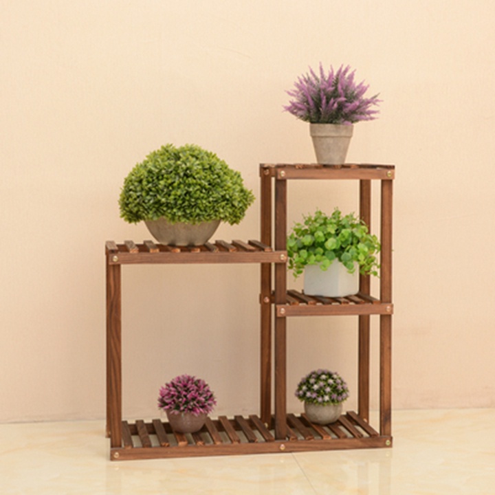 Kệ để cây cảnh 4 sàn vuông 65x24x65