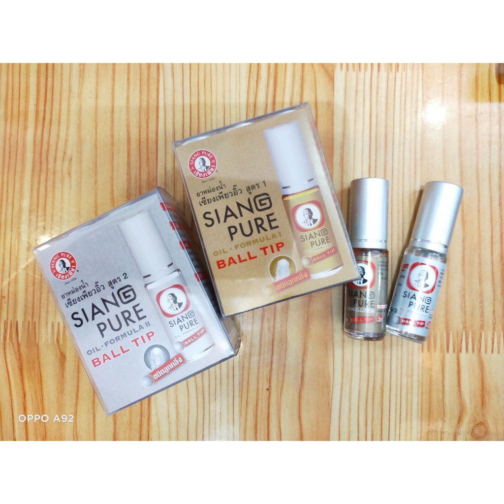 DẦU LĂN ÔNG GIÀ SIANG PURE OIL BALL TIP