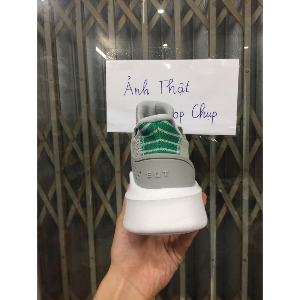 [Sale 3/3]Giày thể thao EQT 2018 xám gót xanh [Sẵn Hàng] . ⋆ | . | " .