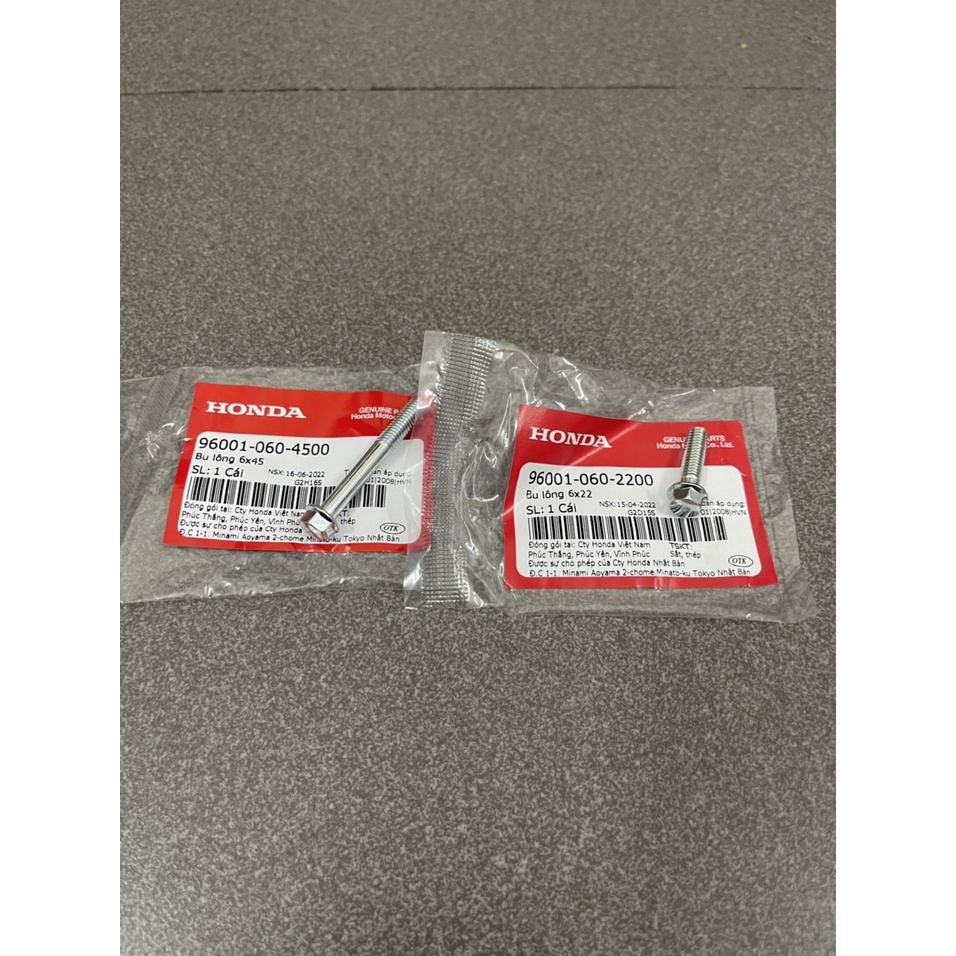 ốc bắt co hút ống xả trên vào bình xăng xe future neo future x future 2 hàng chính hãng 960010604500 960010602200