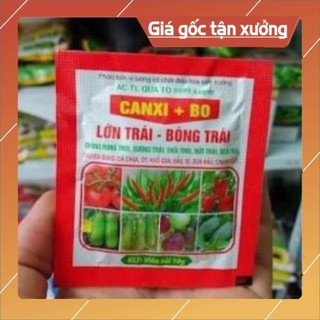 Viên sủi canxi-bo 10g giúp lớn trái, bóng trái, chống rụng trái-nứt trái