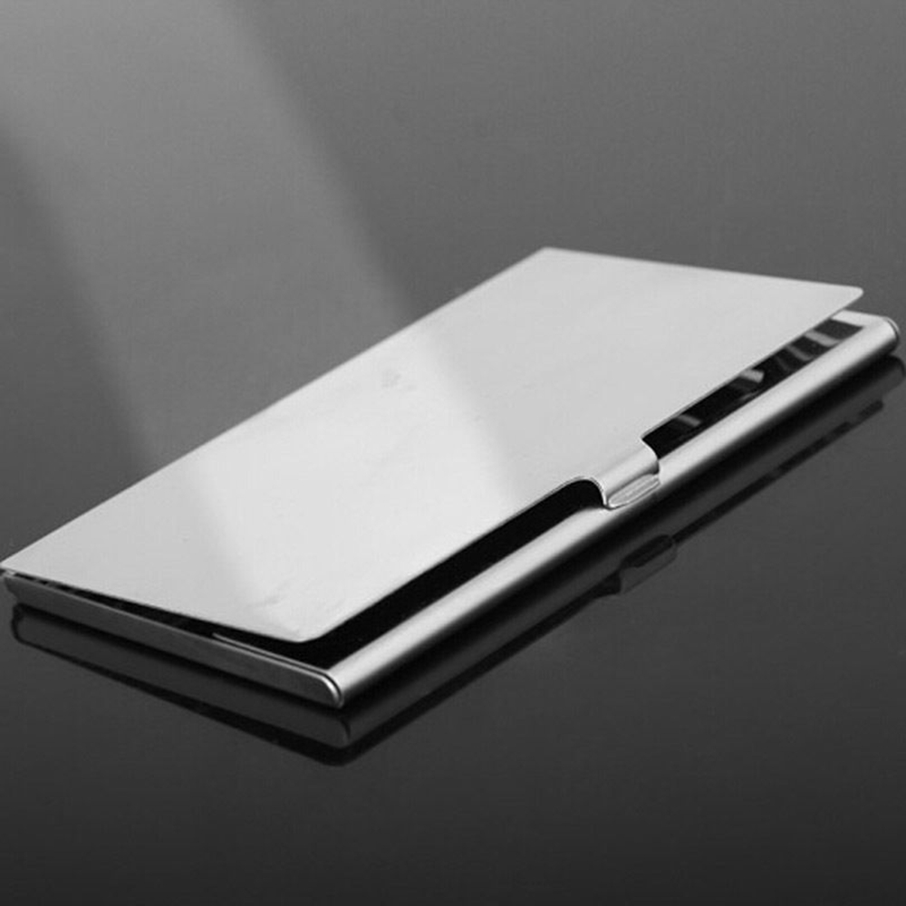 LANFY Holder Credit Box|Stainless Namecard Clip