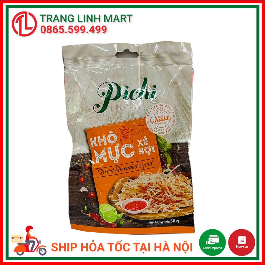 Khô mực xé sợi Pichi gói 50g