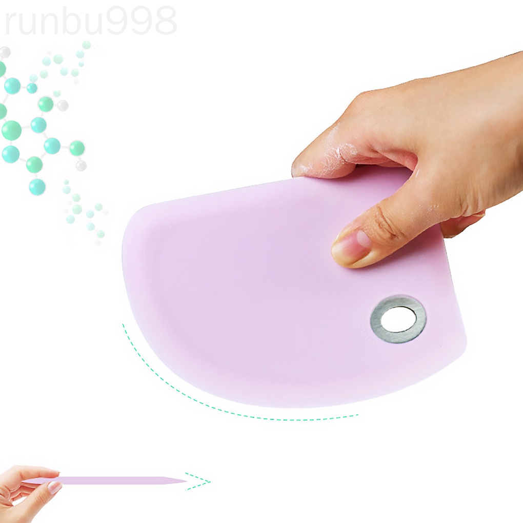 Dụng cụ cạo vét bột làm bánh bằng silicone tiện dụng cho nhà bếp