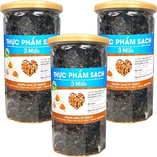 [Combo 3 Hũ] Rong Biển Tỏi Ớt Thơm Ngon - Mỗi Hũ 100G