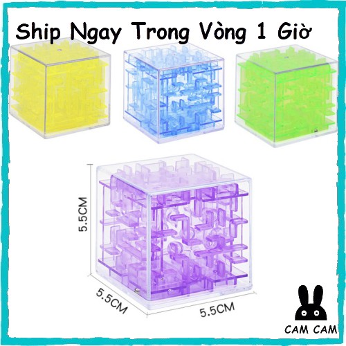 Trò chơi giải đố ⚡Rubik Mê Cung 3D⚡ rèn luyện tư duy logic và khả năng khéo léo của bé