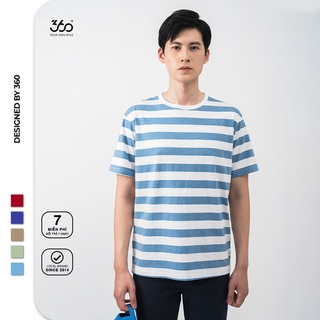 Áo thun kẻ ngang không cổ local brand 360 Boutique chất vải cao cấp - APTTK247