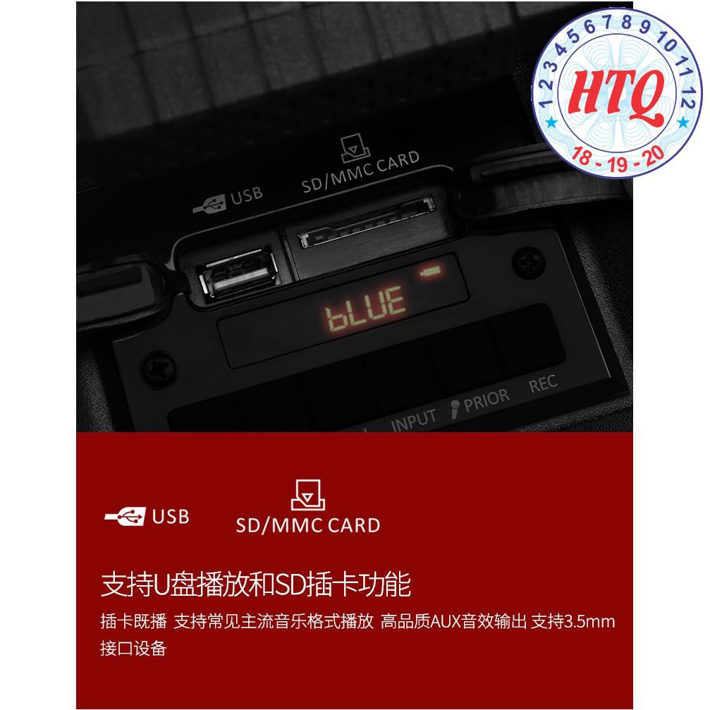 Loa Bluetooth Karaoke ngoài trời Remax RB-X3 + mic không dây