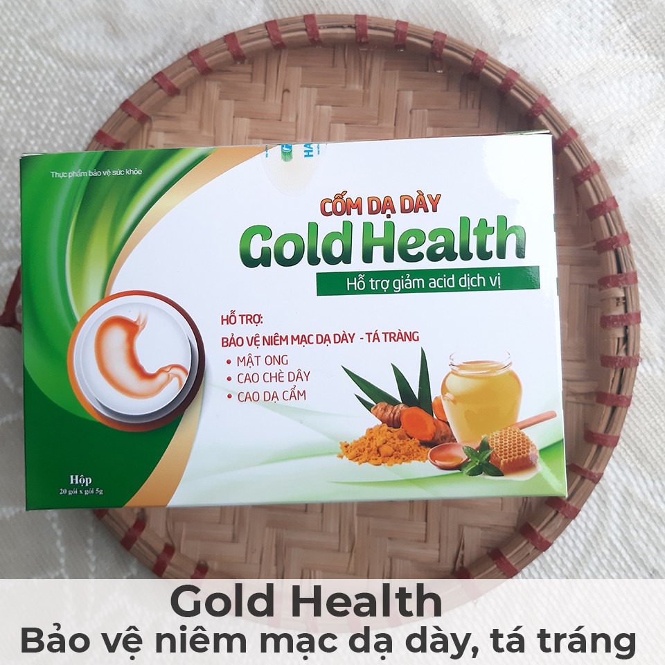 [GIÁ SỈ] Cốm Dạ Dày GOLD HEALTH - Bảo vệ niêm mạc dạ dày tá tràng, giảm viêm loét, rối loạn tiêu hóa, đầy bụng ợ chua