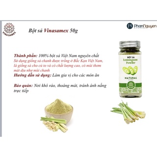 Bột hành, bột tỏi, Bột Sả-Bột gia vị hữu cơ Vinasamex