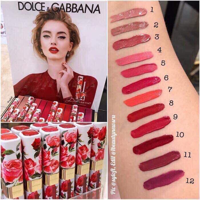 Son Dolce &amp; Gabbana Dolcissimo Matte Liquid Lip Colour - đỉnh cao của sự gợi cảm