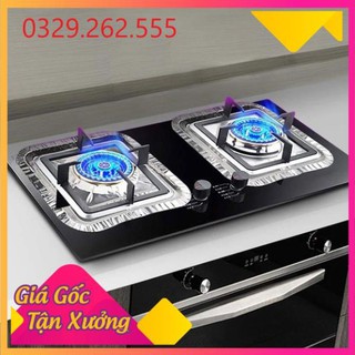 (Sale Khủng)  Combo 10 miếng bạc lót bếp ga, miếng lót bếp ga