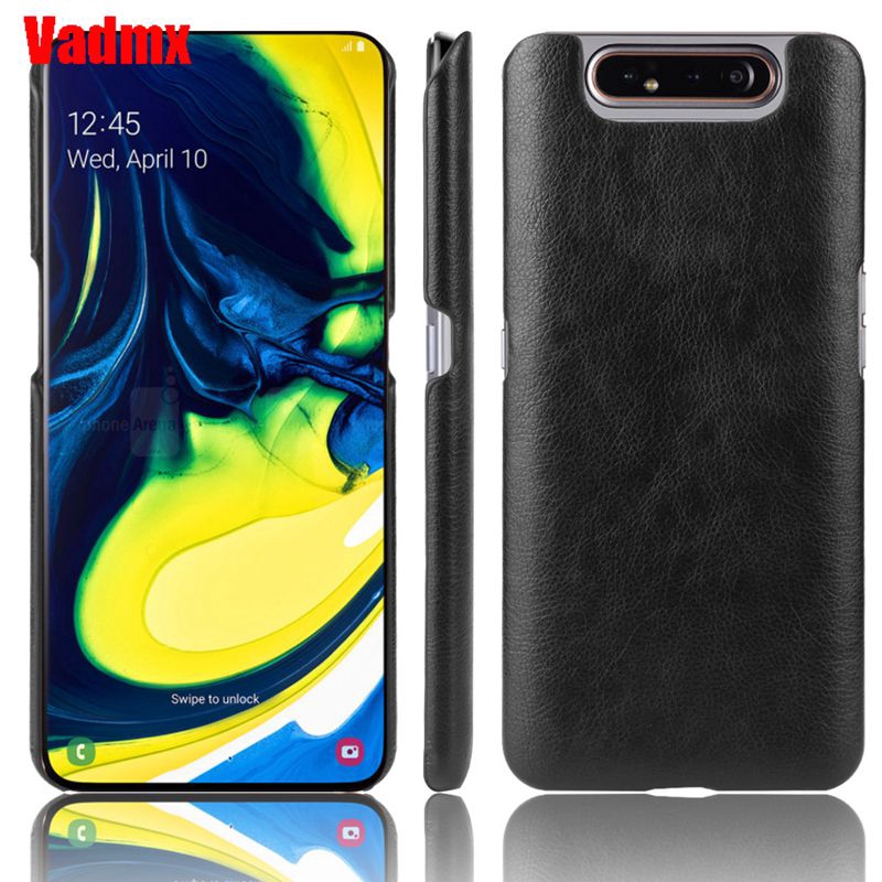 Ốp điện thoại nhám màu đơn sắc PC cứng bảo vệ dành cho Samsung Galaxy A80