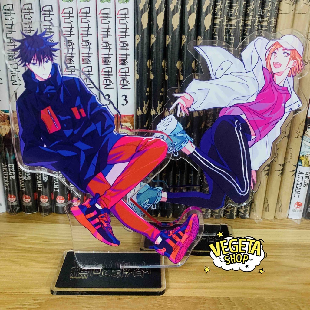 Mô Hình Tượng Standee Acrylic Mica 2 mặt Jujutsu Kaisen Chú thuật hồi chiến Itadori Sukuna Gojo Nanami Toge Yuta Megumi