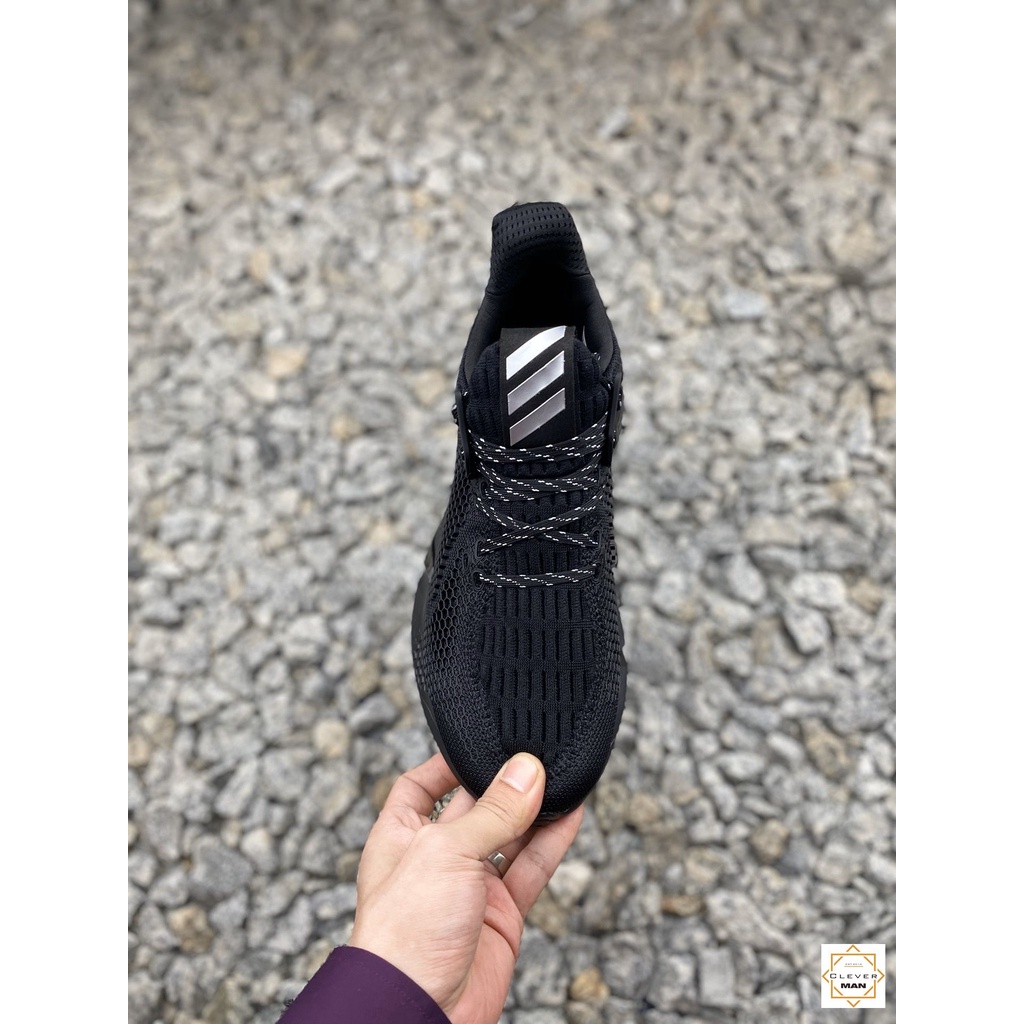 Giày thể thao sneaker nam nữ ALPHABOUNCE instinct M 2020 full đen