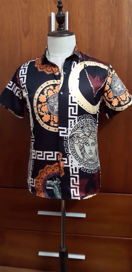 Sơ mi nam cộc tay hoạ tiết in hình | BigBuy360 - bigbuy360.vn