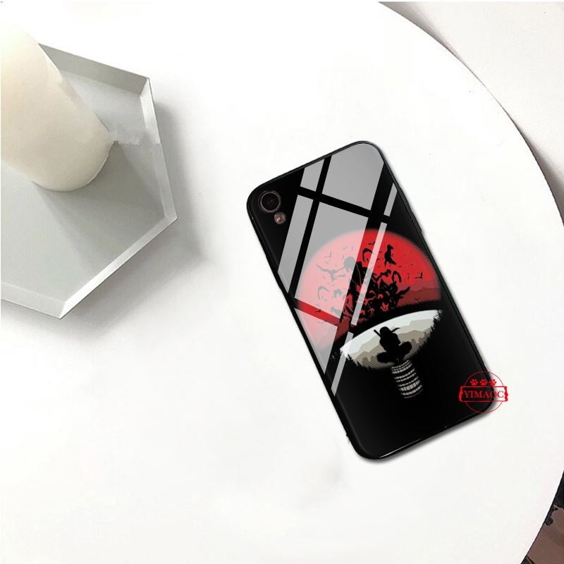 Ốp điện thoại kính họa tiết hoạt hình naruto cho OPPO A37 A3S A5 A39 A7 A5S A77 F5 F9 F11 Pro | BigBuy360 - bigbuy360.vn