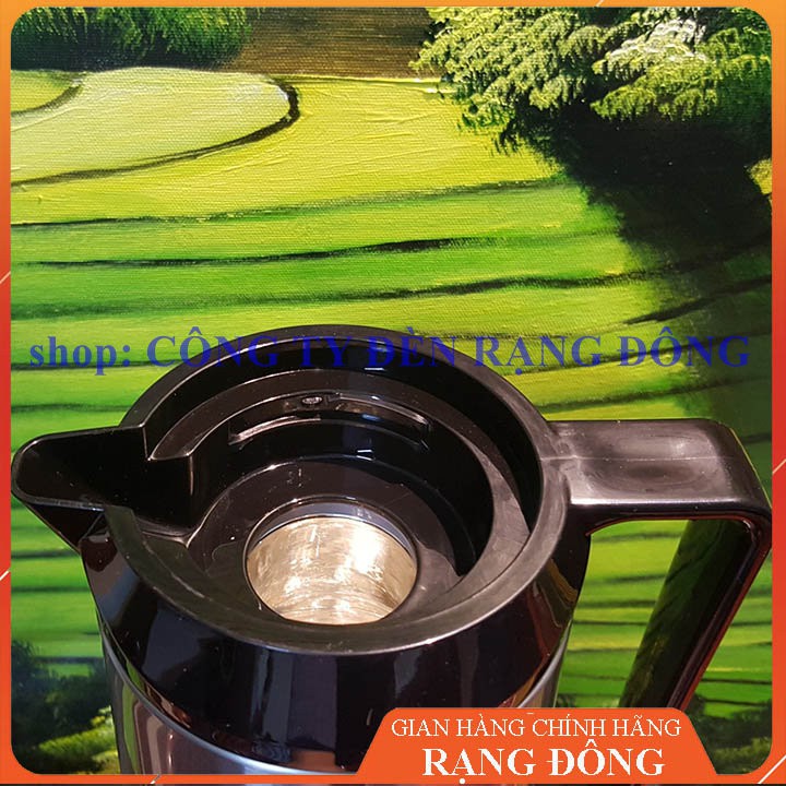 [HÀ NỘI - GIAO HÀNG TRONG NGÀY Phích nước nóng 1 lít Inox Rạng Đông cao cấp, Model: RD 1040 ST2.E