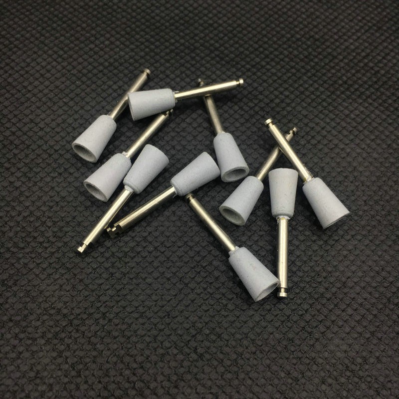 Set 10 đầu silicon đánh bóng cho răng 15 kiểu tùy chọn