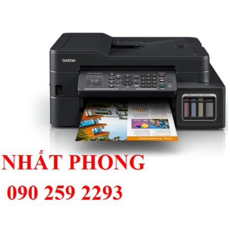 Máy in phun màu Brother MFC-T910DW (In 2 mặt,scan,copy,fax,Wifi)