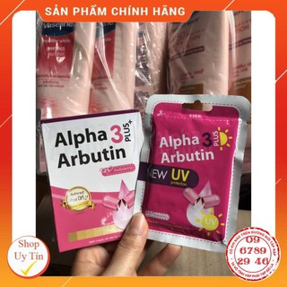 Viên Bột Kích Trắng Alpha Arbutin 3 Plus+ [ 1 vỉ 10 viên ]
