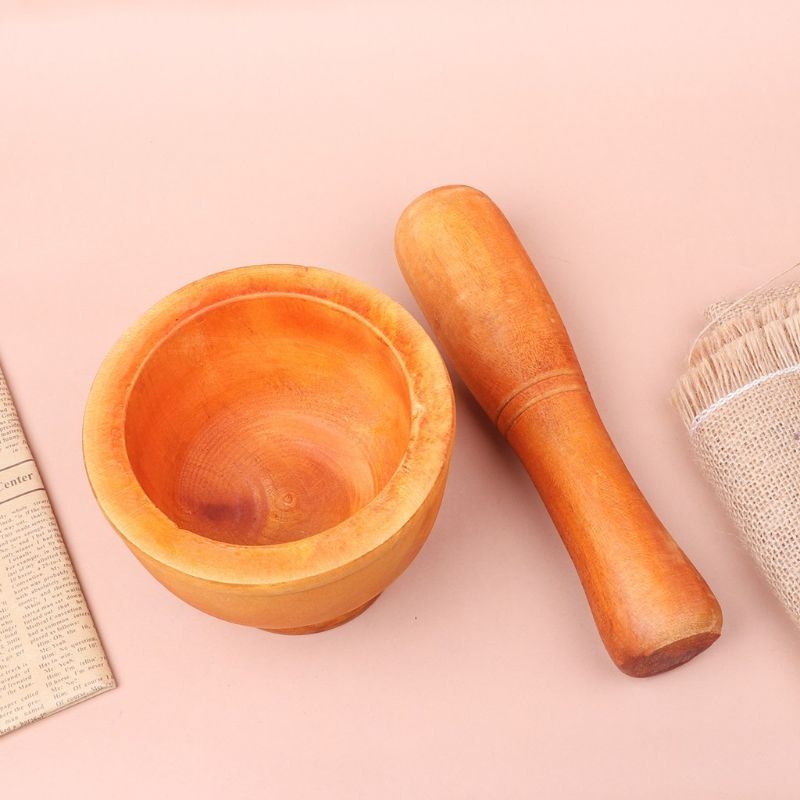 Bộ chày cối gỗ 2 size