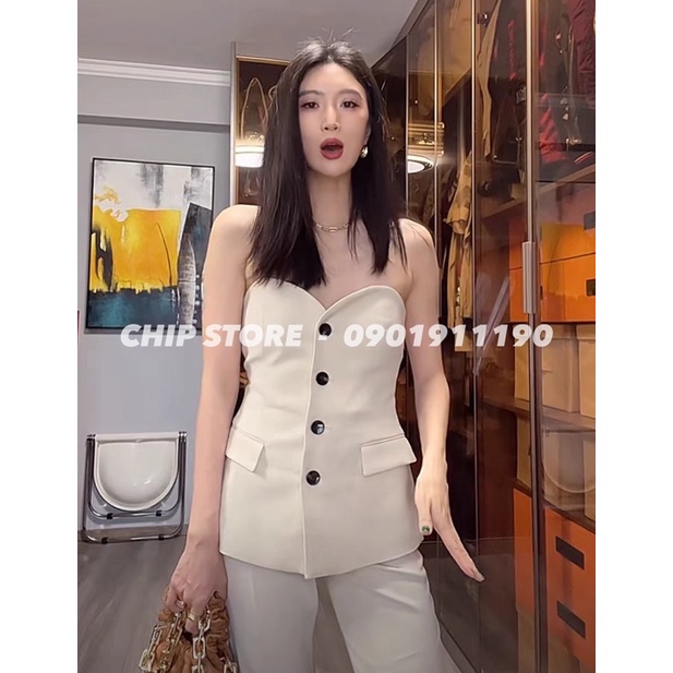 SET ÁO GILE - QUẦN ỐNG LOE ZARA XUẤT DƯ XỊN SANG CHẢNH