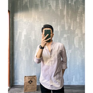Sơ mi ZRa cổ trụ