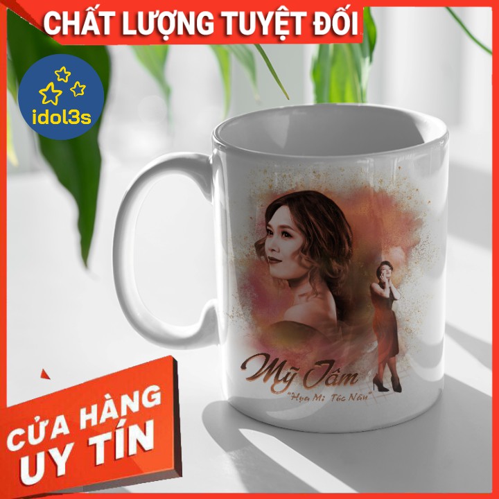 Ly sứ in hình Mỹ Tâm - idol3s - Món quà độc đáo dành cho Fan Cứng