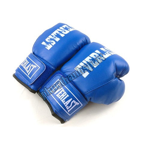 Găng đấm boxing Everlast (Xanh)